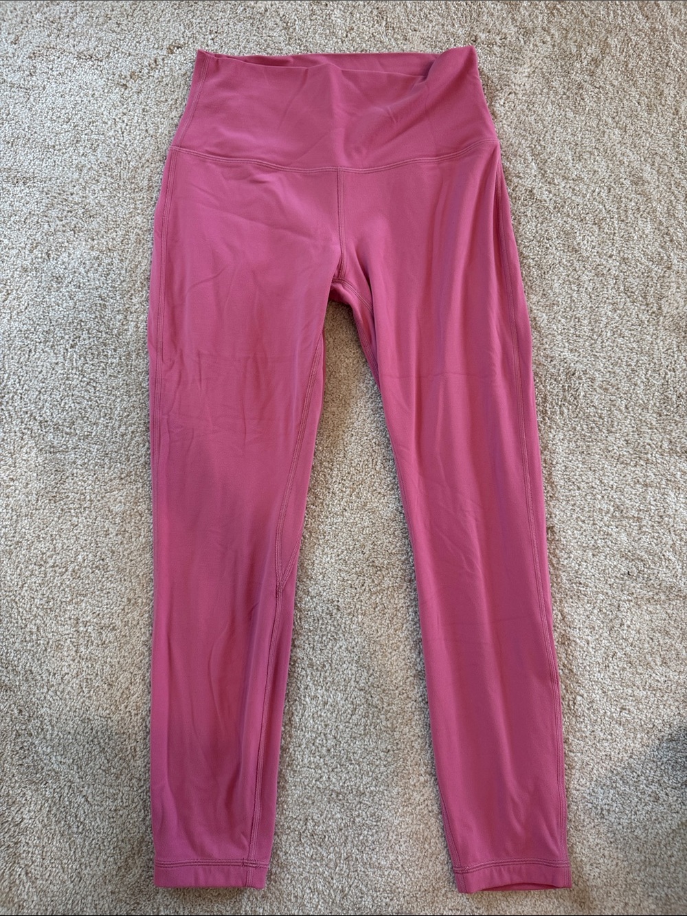 lululemon -  Align High-waisted Rose Pink Leggings- size 8